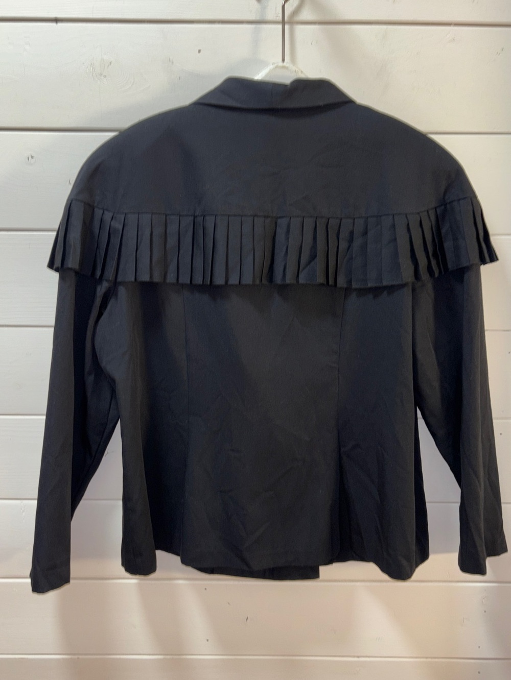 BLACK ADDITION ELLE PLEATED TRIM BLAZER JACKET SIZE 20W - Picture 6 of 10